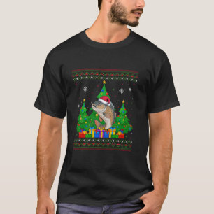 Ugly Sweater Weihnachtsbaum Weihnachtsmannmütze Ti T-Shirt