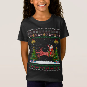 Ugly Tintenfisch Xmas Geschenk Weihnachtsfeier Tin T-Shirt