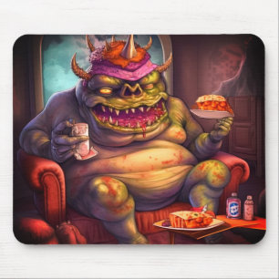 Ugly Toll Man Mousepad