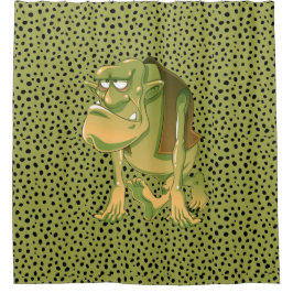 Ugly Troll Duschvorhang