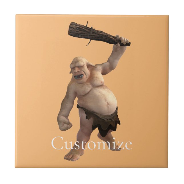Ugly Troll Thunder_Cove Fliese (Vorderseite)