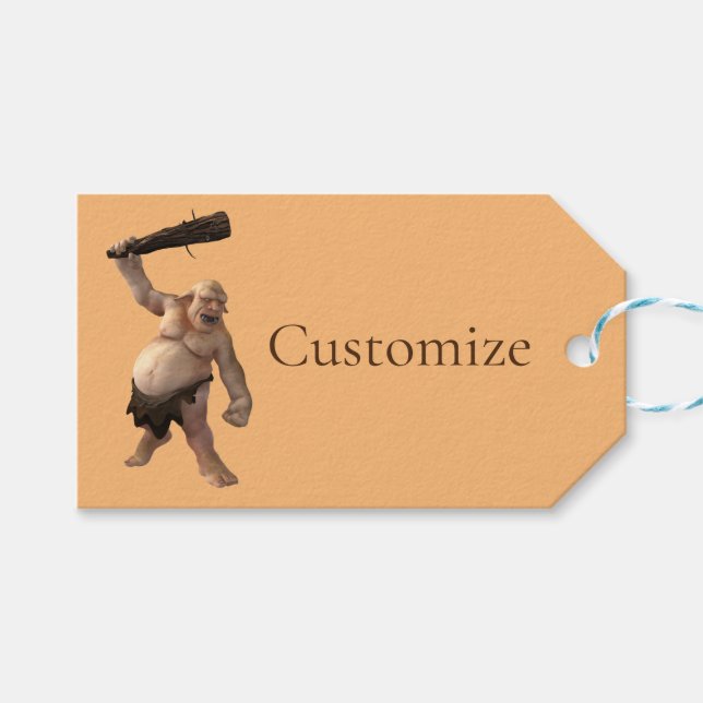 Ugly Troll Thunder_Cove Geschenkanhänger (Vorderseite (Horizontal))