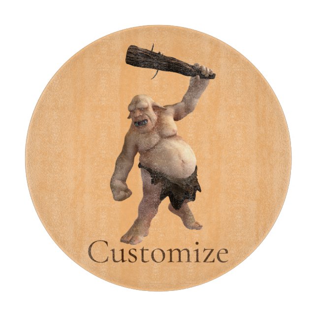 Ugly Troll Thunder_Cove Schneidebrett (Vorderseite)