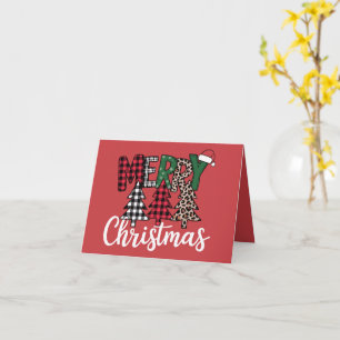 Ugly Xmas frohe und helle Weihnachtsbaum Santa Karte