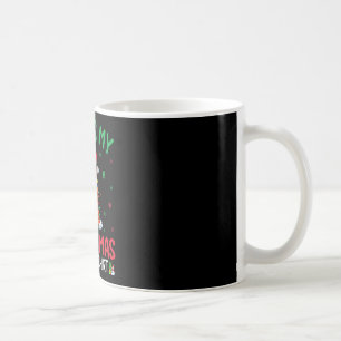 Ugly Xmas Tree Lights Santa Collie Weihnachten P Kaffeetasse