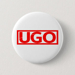 Ugo Briefmarke Button