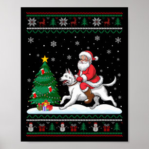 Uguler Weihnachtsbaum Lichter Xmas Weihnachtsfeier Poster