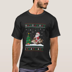 Uguler Weihnachtsbaum Lichter Xmas Weihnachtsfeier T-Shirt