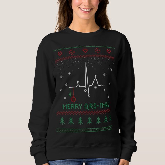 Uguler Weihnachtssüßer für die Krankenpflege Medic Sweatshirt (Vorderseite)