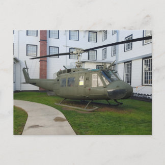 UH-1 Huey Hubschrauber Postkarte