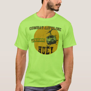 UH-1 Huey: Kampf-Rettungsleine - Vietnam T-Shirt