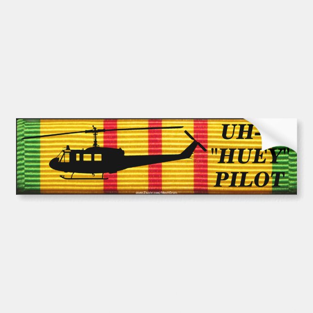 UH-1 "Huey" Versuchs-VSM Band-Autoaufkleber Autoaufkleber (Vorne)