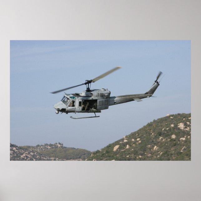 UH-1N Huey Poster (Vorne)