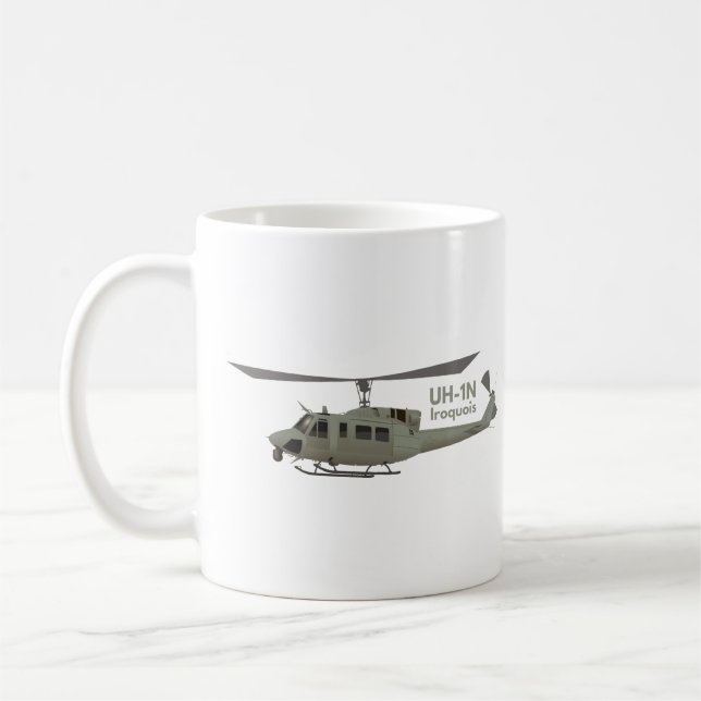 UH-1N Iroquois-Hubschrauber Kaffeetasse (Links)
