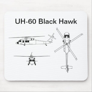 UH-60 Black Hawk Mousepad