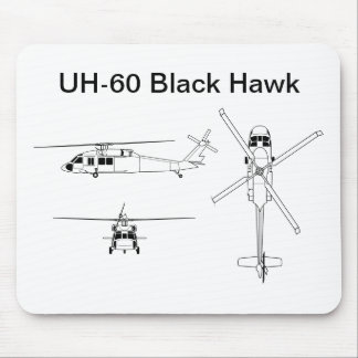 UH-60 Black Hawk Mousepad