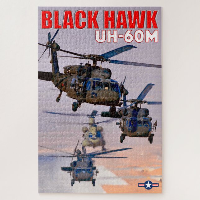 UH-60M SCHWARZHAWK (20x30 INCH) (Vertikal)