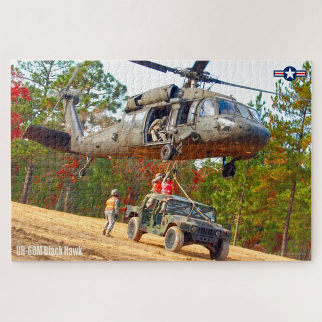 UH-60M SCHWARZHAWK (20x30 INCH) (Horizontal)