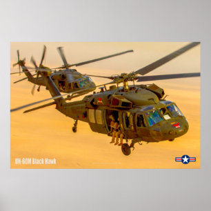 UH-60M SCHWARZHAWK POSTER