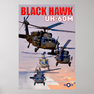 UH-60M SCHWARZHAWK POSTER
