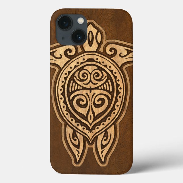 Uhane Honu Falwood Hawaiian Turtle iPad Air Case (Rückseite)