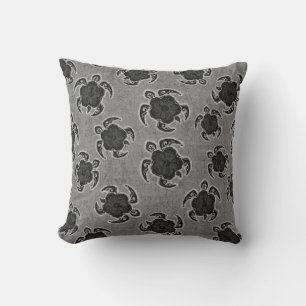 Uhane Honu Hibiskus Batik Hawaiian Turtle Kissen