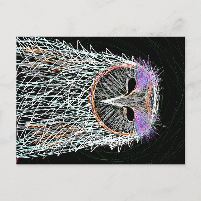 Uhlinenkunst Postkarte (Vorderseite)