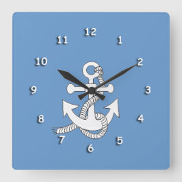 Uhr - Anker des Schiffes