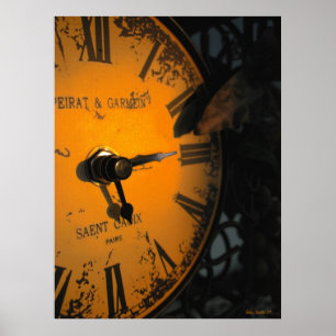 Uhr-Aufpassen Poster
