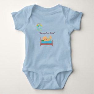 Uhr - baby strampler