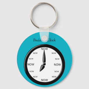 Uhr - Buddhistische Uhr Schlüsselanhänger
