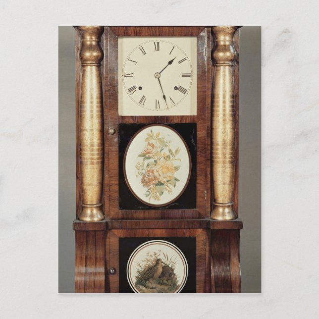 Uhr, c.1855 postkarte (Vorderseite)