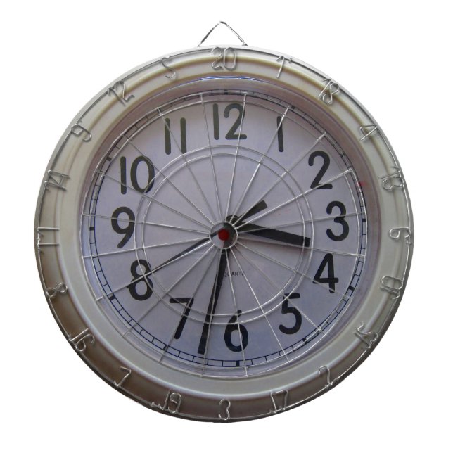 Uhr Dartscheibe (vorne)
