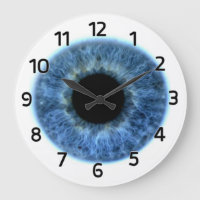 Uhr der blauen Augen