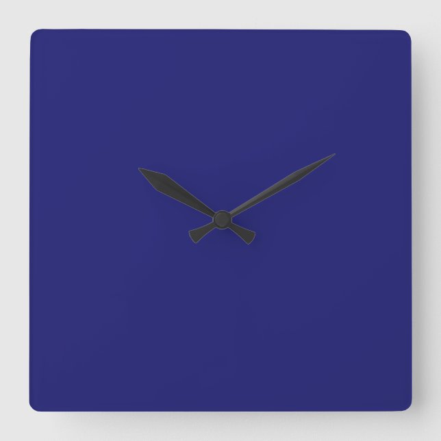 Uhr der blauen Uhr der Mitte der Nacht (Vorderseite)