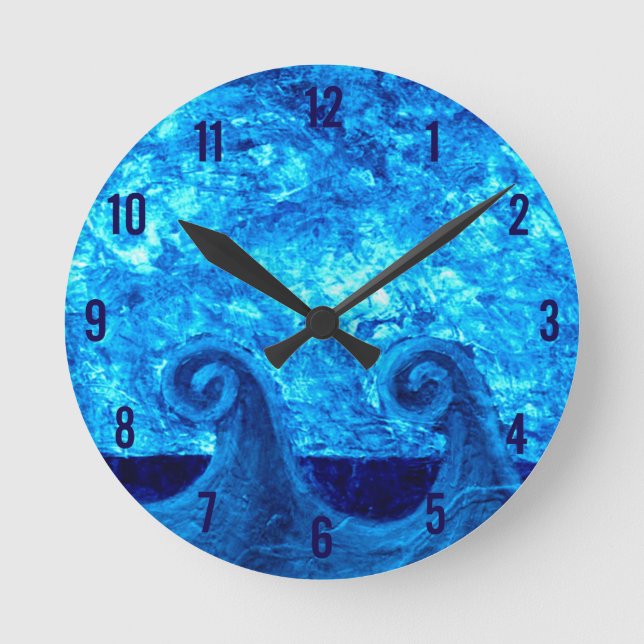 Uhr der Blauen Waves (Vorderseite)