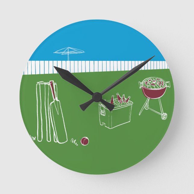 Uhr der Freien TIme-Cricket-Wand (Vorderseite)