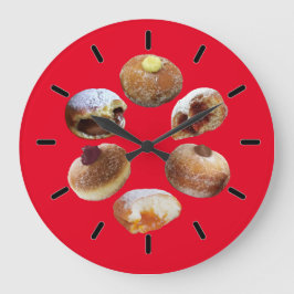 Uhr der "italienischen Bomboloni-Mauer"