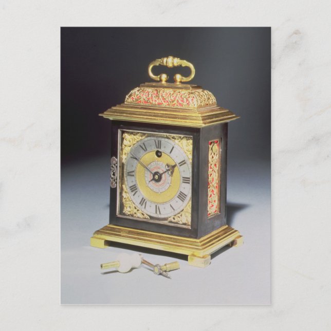 Uhr der Miniatur Postkarte (Vorderseite)