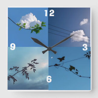 Uhr der Minimalistischen Ecke