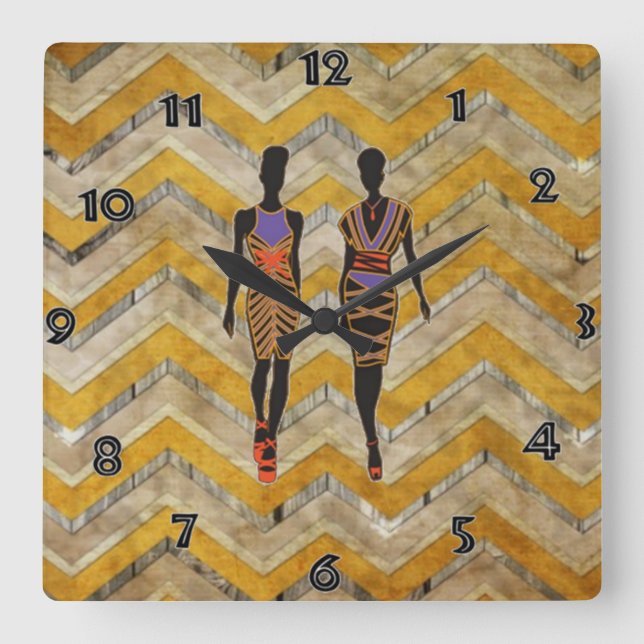 Uhr der Silhouette (Vorderseite)