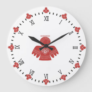 Uhr der skandinavischen Engel