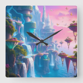 Uhr des Futuristischen Planeten