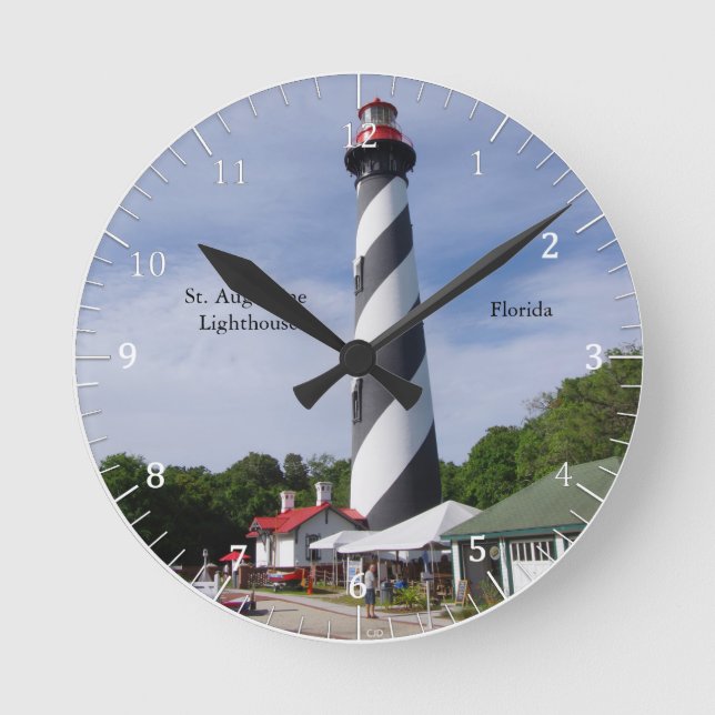 Uhr des Leuchtturms St. Augustine (Vorderseite)