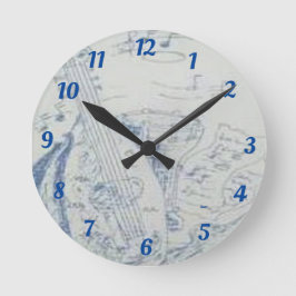 Uhr - Design des Musikinstruments