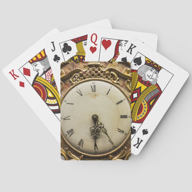 Uhr, Deutschland Spielkarten (Rückseite)
