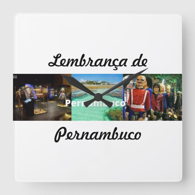 Uhr Erinnerung an Pernambuco (Vorderseite)