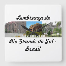 Uhr Erinnerung an Rio Grande do Sul