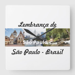 Uhr Erinnerung an São Paulo Brasilien