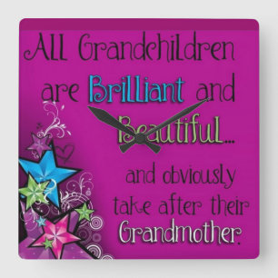 Uhr für Großmütter